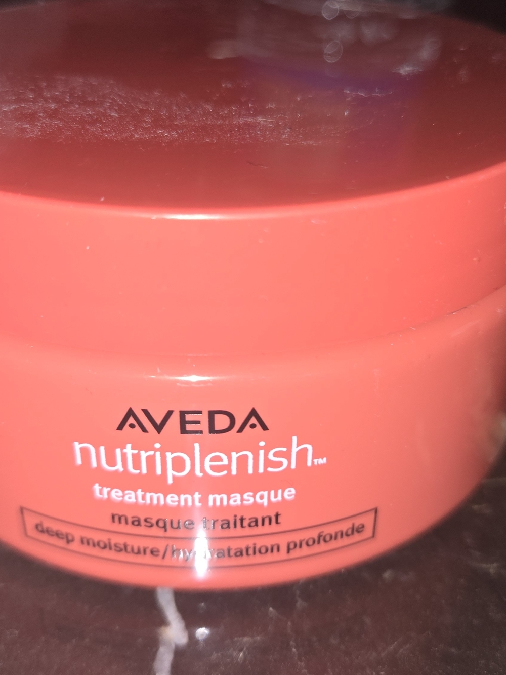 AVEDA Red Hair Mask Jar